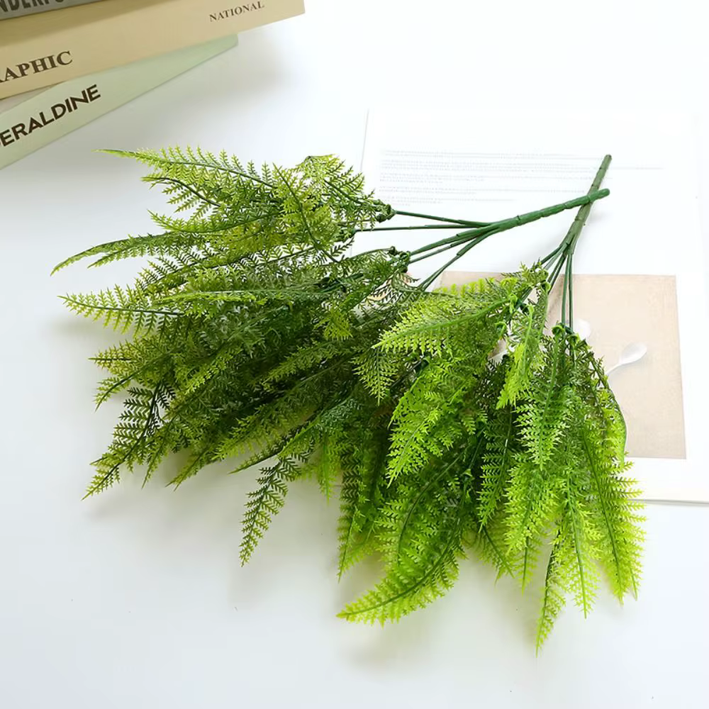 Plantes artificielles de fougère à 7 branches