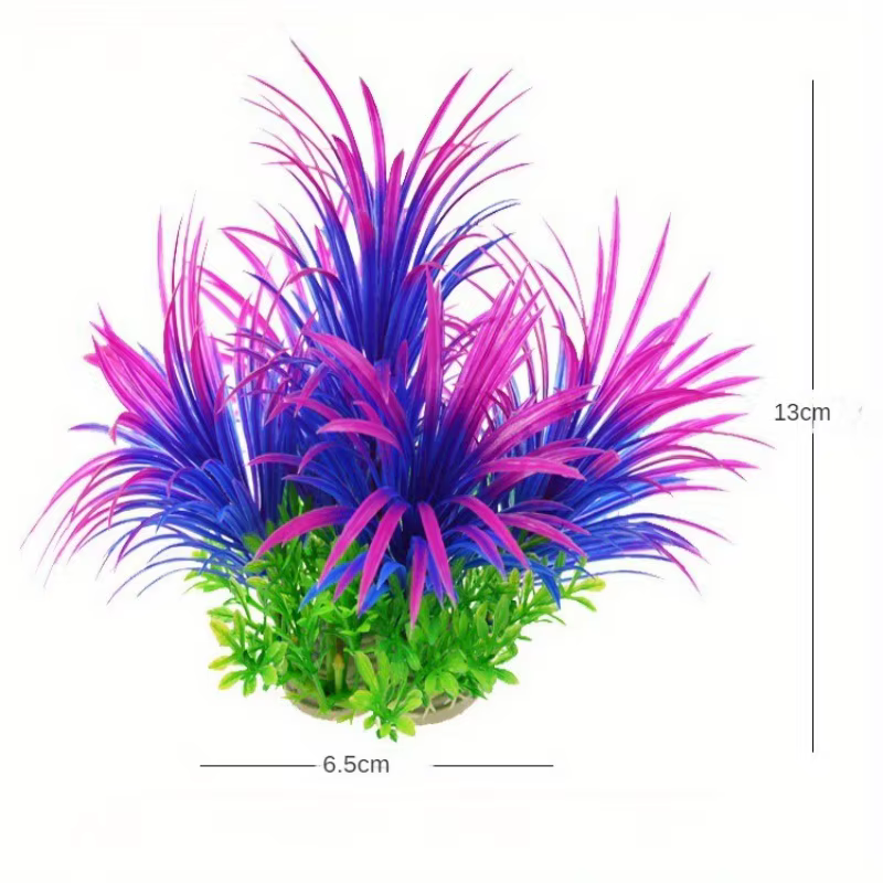 Plantes artificielles de décoration d'aquarium
