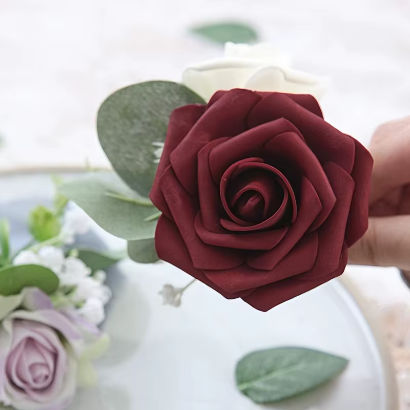 Fleurs artificielles 25 pièces