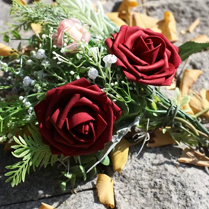 Fleurs artificielles 25 pièces
