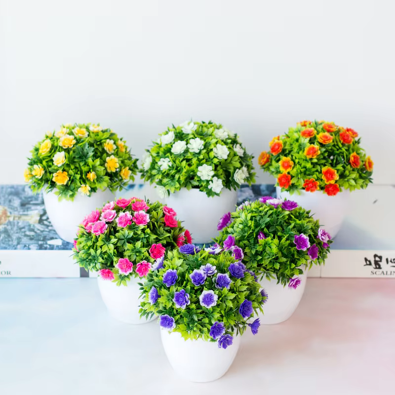 Plantes artificielles bonsaï vert