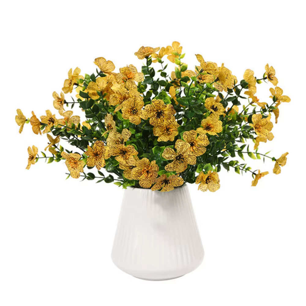 Bouquet de fleurs artificielles d'orchidées