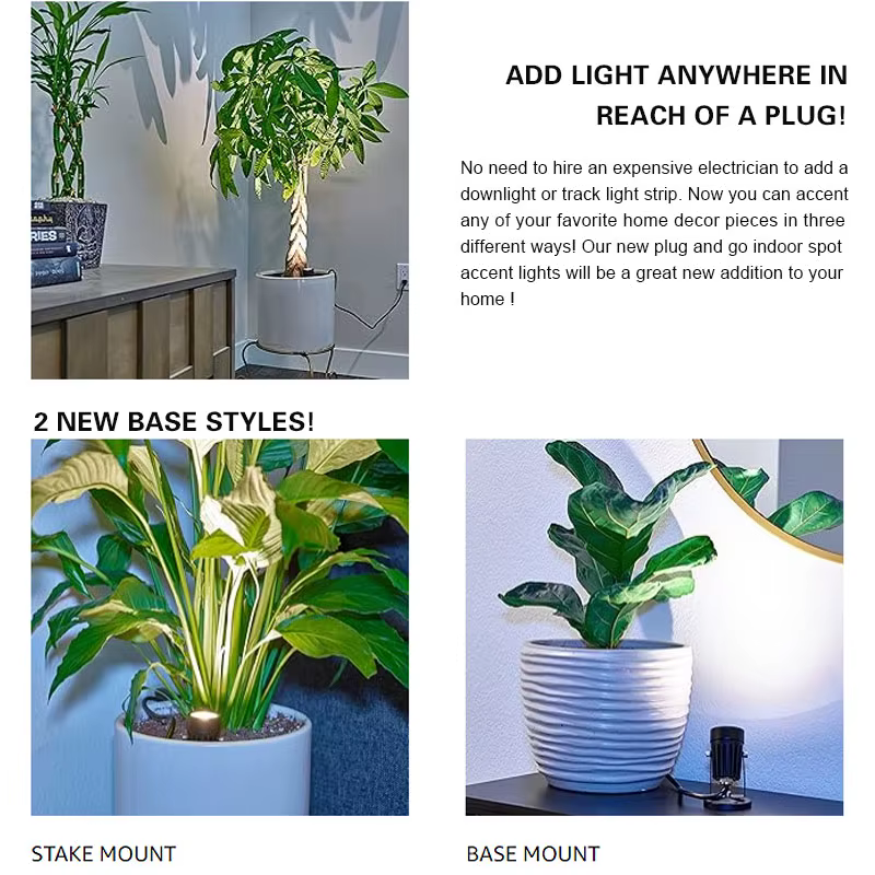 Spot LED USB pour plantes d'intérieur