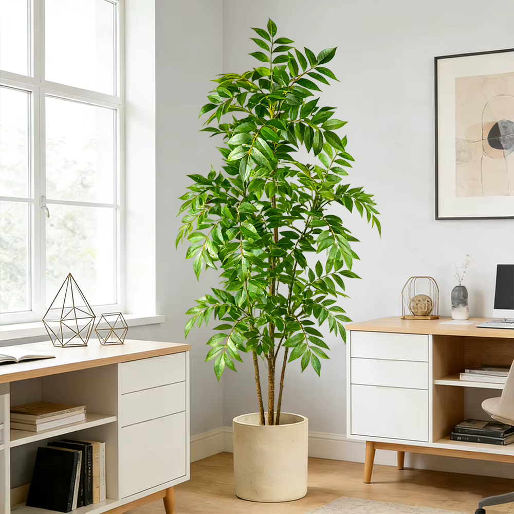 Arbre artificiel en caoutchouc de 76-140 cm