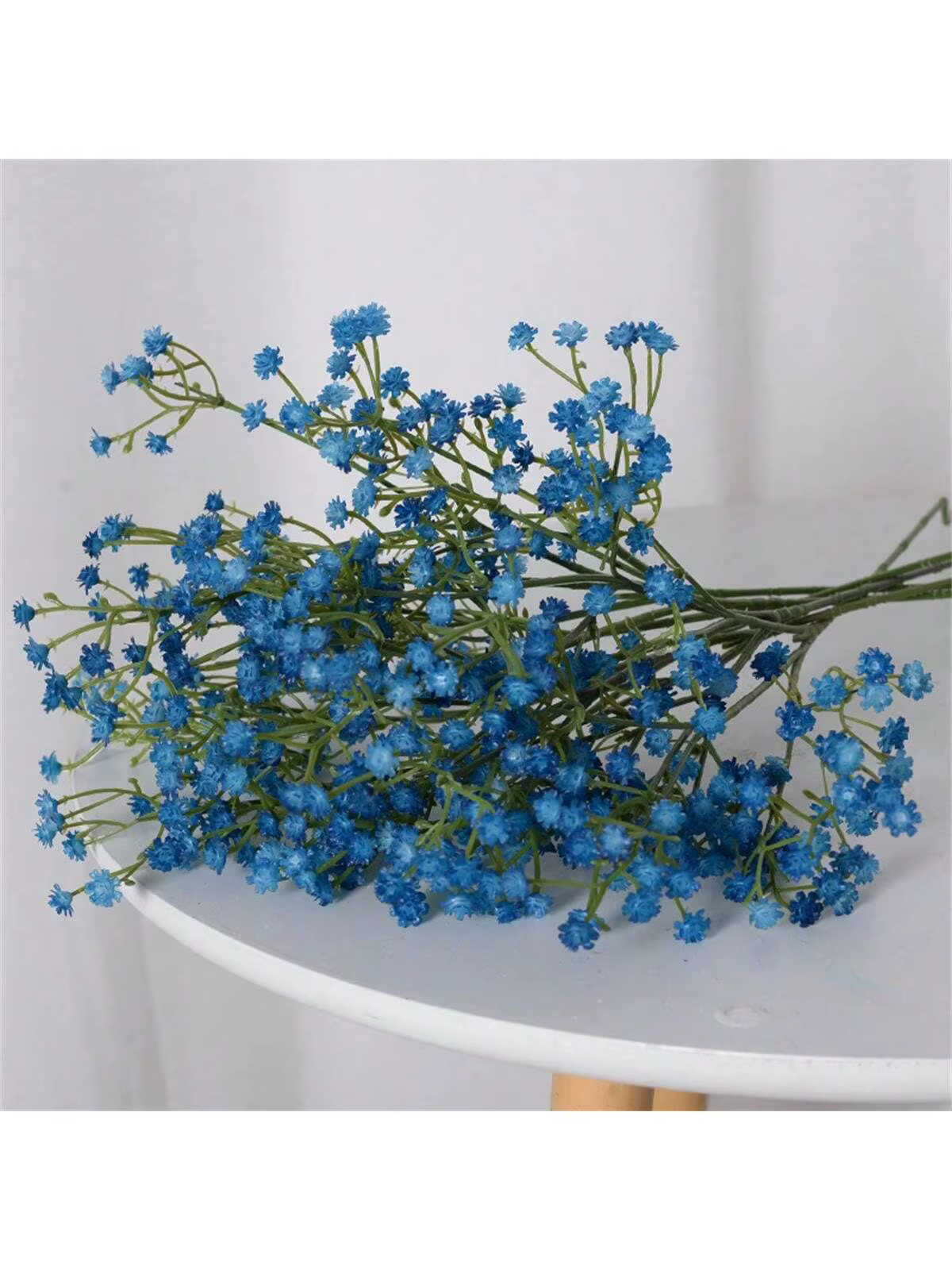 1/3 pièces blanc gypsophile fleurs artificielles mariage bricolage Bouquet décoration Arrangement en plastique fausses