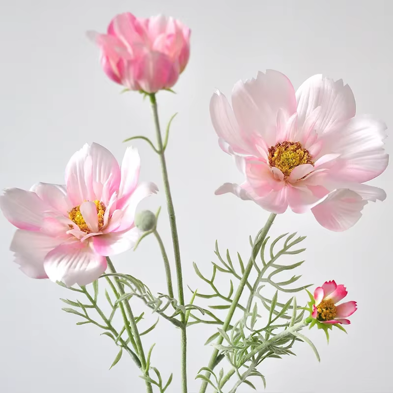 Fleur artificielle en peluche pour la décoration de la maison