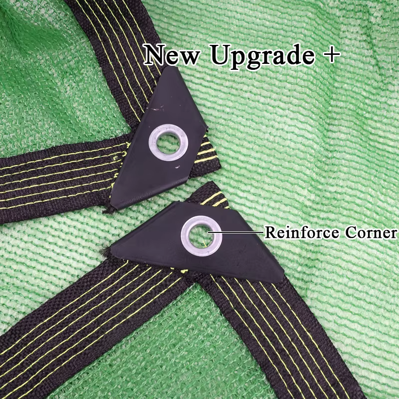 Filet pare-soleil vert 3/6/12 broches