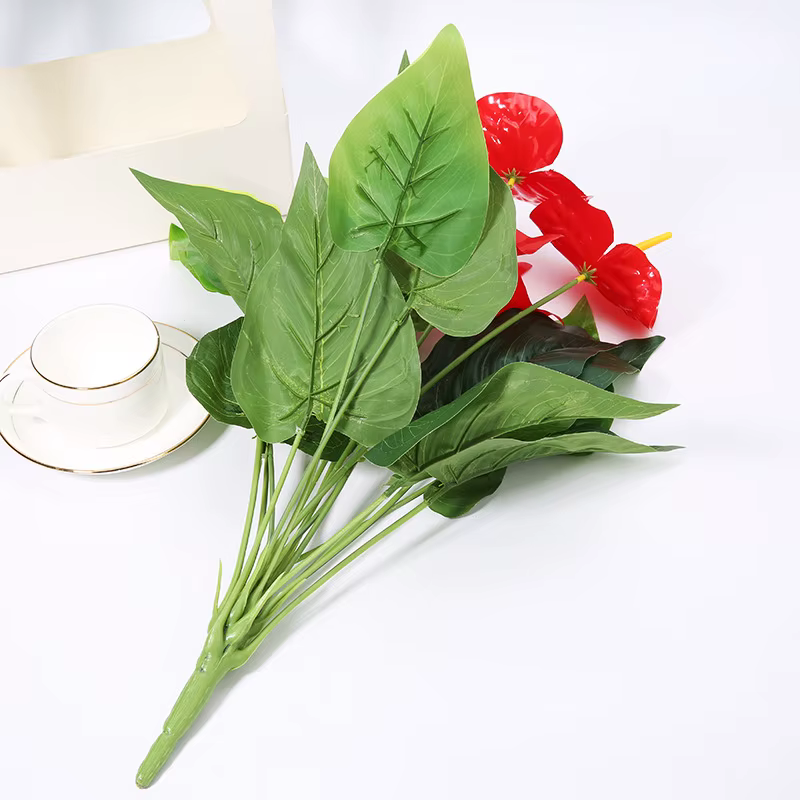 18 Têtes de Fleurs Artificielles de 50cm