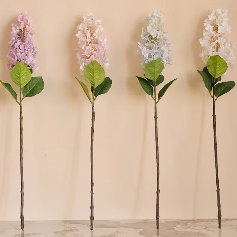 Fleurs artificielles en soie