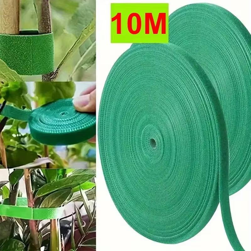 Attaches pour plantes en nylon réutilisables de 10 m