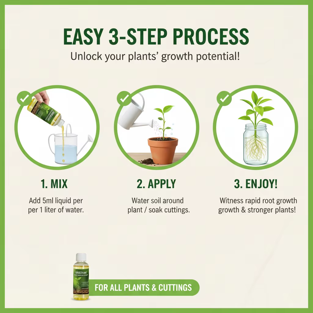 Nutriments liquides pour enracinement rapide - Accélérateur de croissance des plantes pour boutures et clonage -