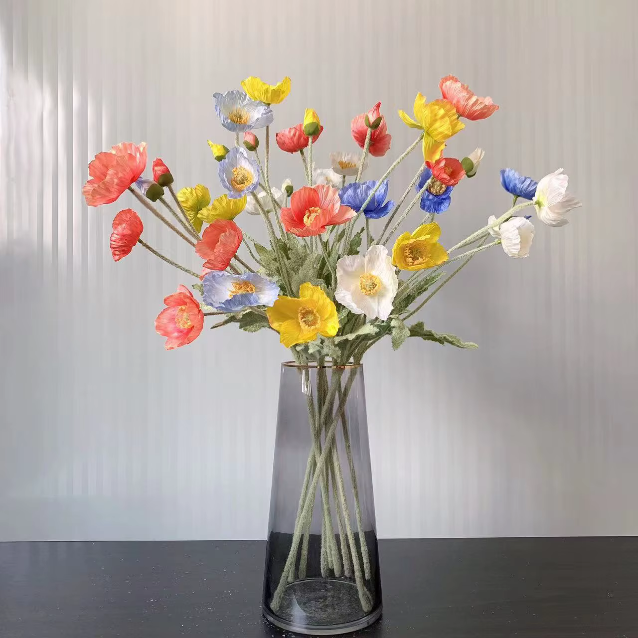 InjFlowers-Fleurs artificielles à longue tige