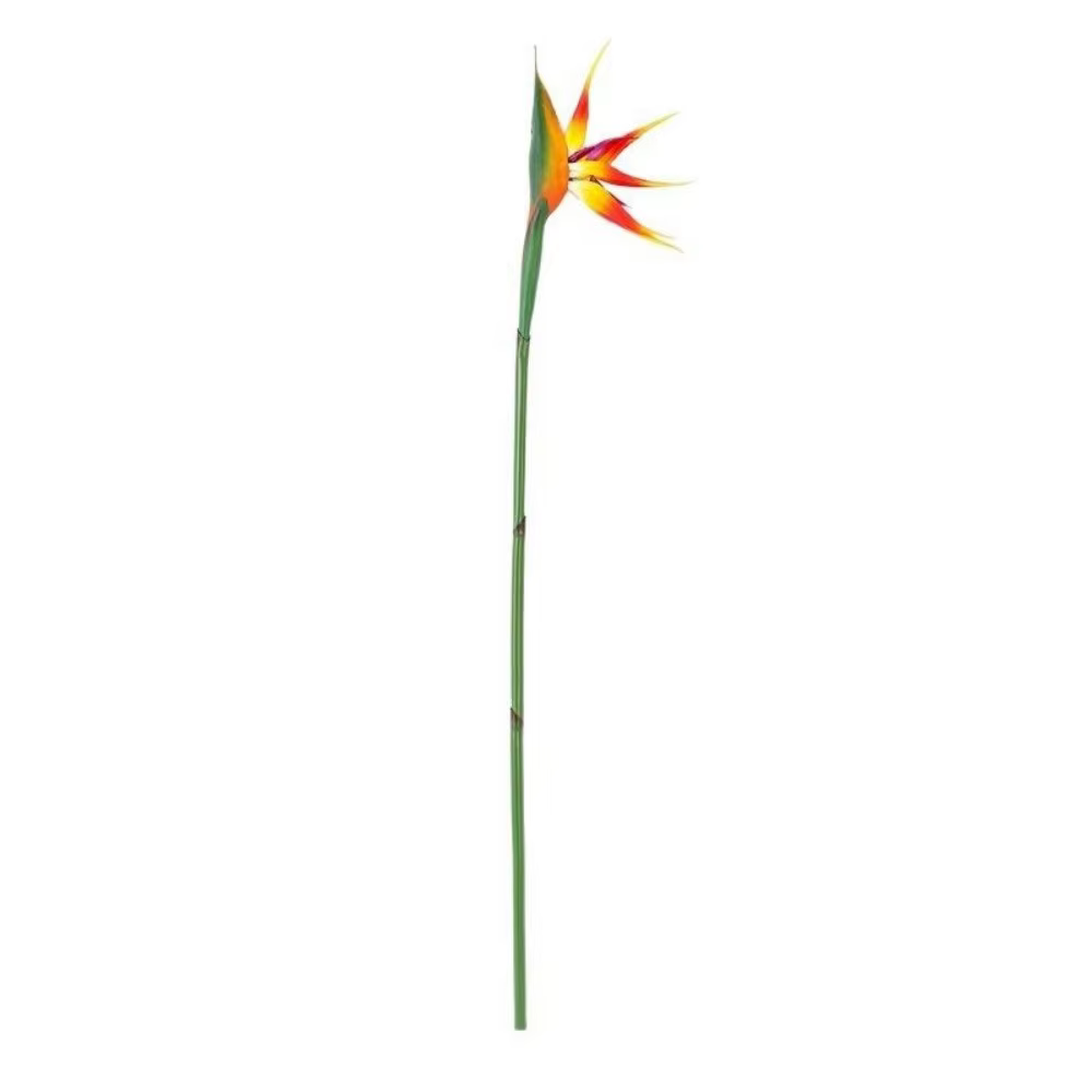 Fleurs artificielles de Strelitzia à longue tige