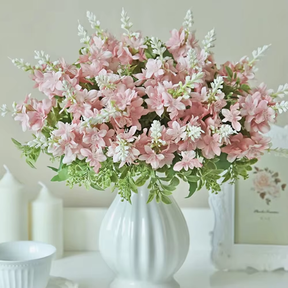 1/3 pièces de fleurs artificielles en soie Yucca Gloriosa pour décoration de mariage