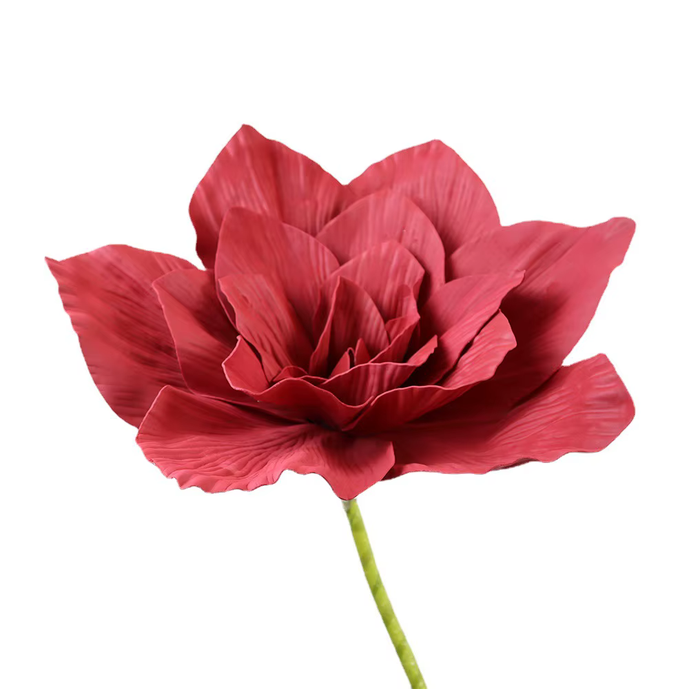 PE mousse géante marguerite Rose fleurs artificielles fête scène réglage Arrangement fleur décor à la maison mariage toile de fond décoration Flores