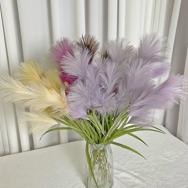 Bouquet d'herbe de pampa artificielle