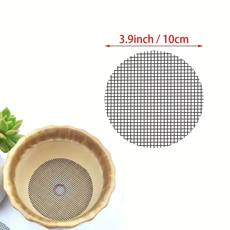 Tapis d'écran pour trous de Pot