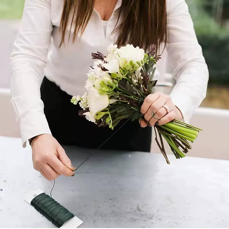 Fils de fer pour artisanat fleuriste, tiges de fleurs, bricolage