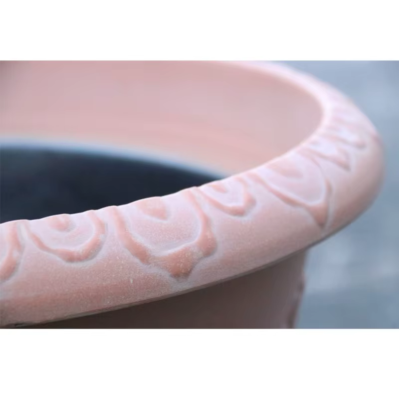 Nouveau pot de fleurs en plastique épaissi et renforcé pour la culture du Pothos