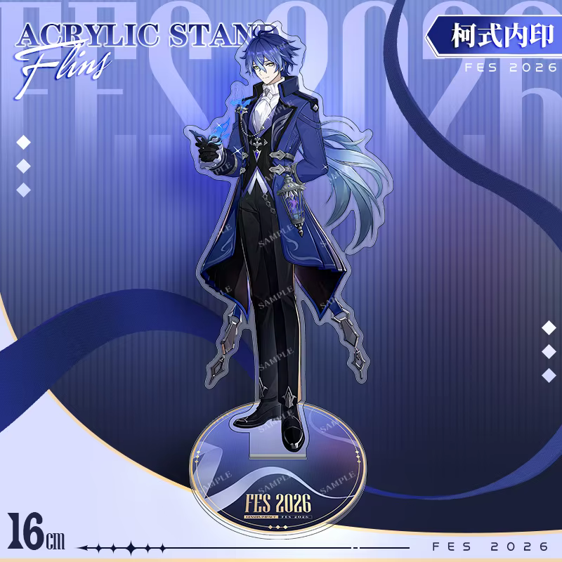 Jeu HoYo Yuanshen Impacting Nod-Krai Arlecchino Wanderer acrylique Standee Aino Lauma Flins accessoire de dessin animé cadeaux de Cosplay