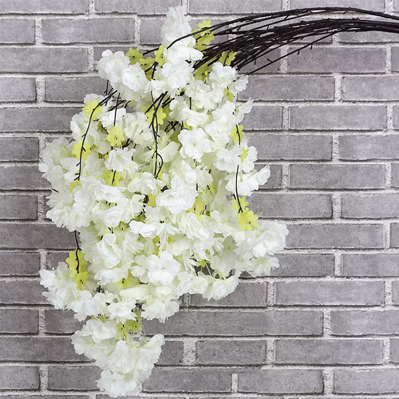 Branche de fleur de cerisier artificielle
