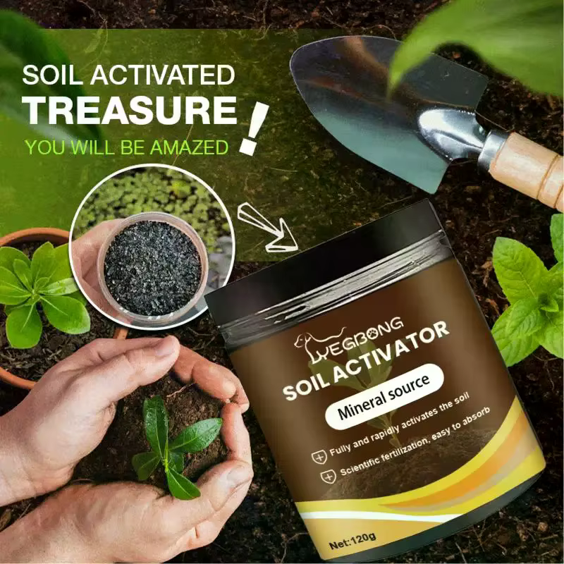 Activateur de sol, engrais pour plantes