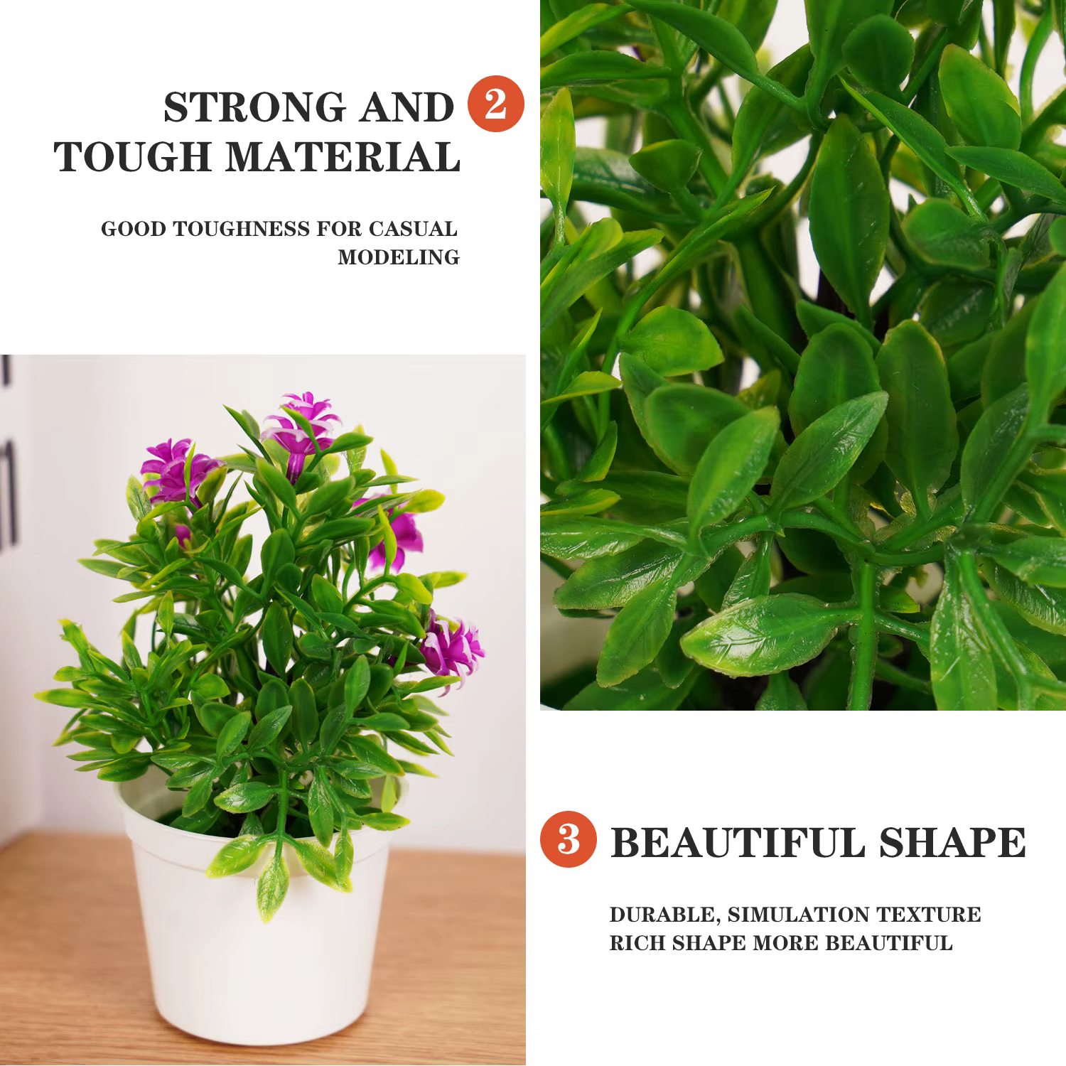 Plantes artificielles en pot de faux bonsaï