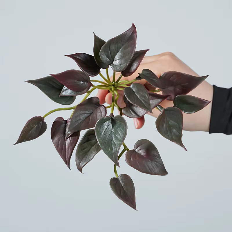 Bouquet de plantes succulentes artificielles en cuivre