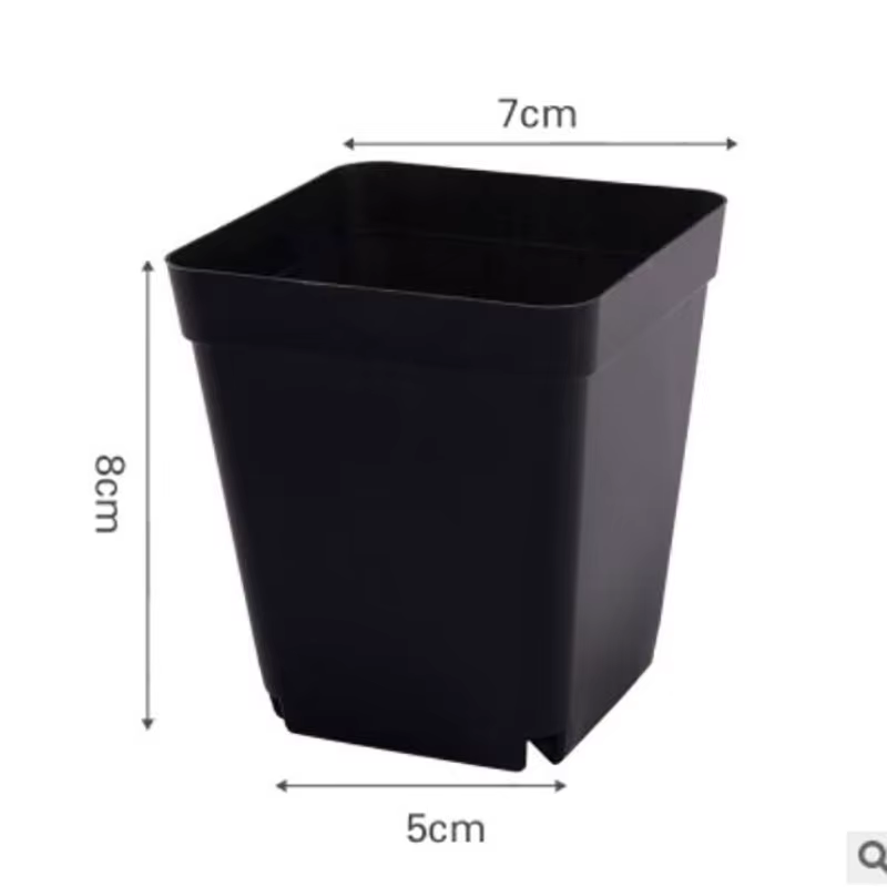 Pot de plantes en plastique 8x7x5 CM