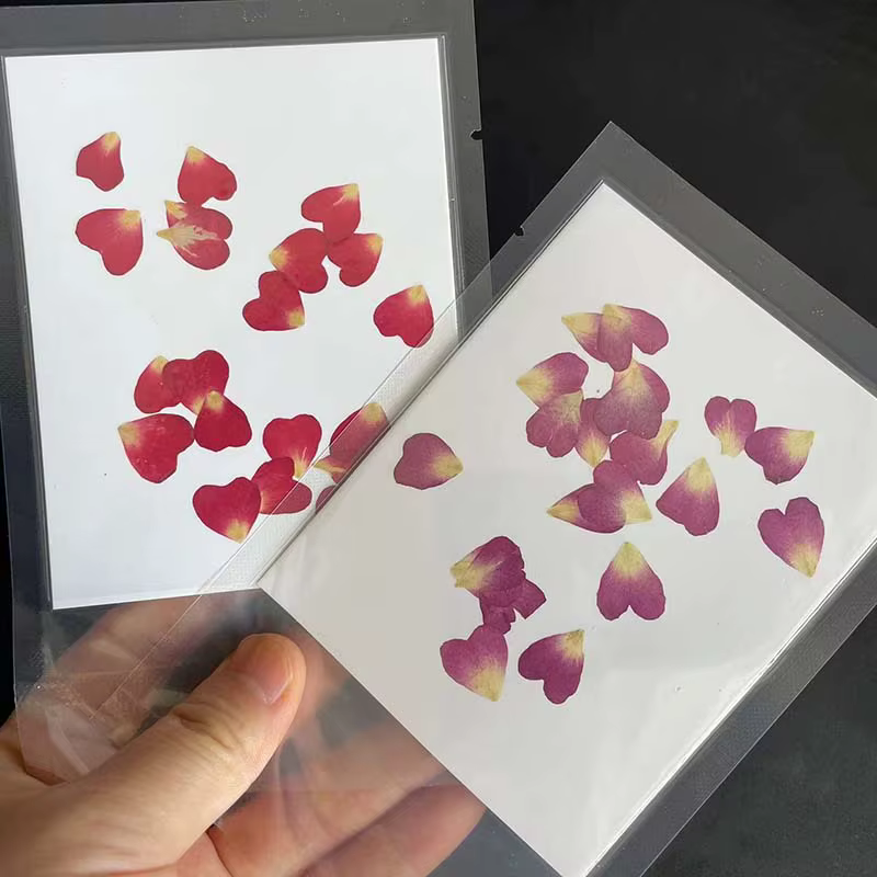 Véritables pétales de fleurs de coeur de Murcia séchées naturelles