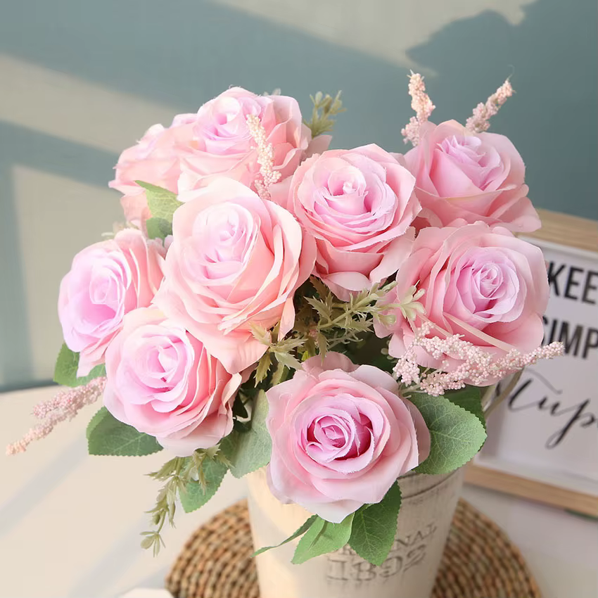 Bouquet de fleurs artificielles