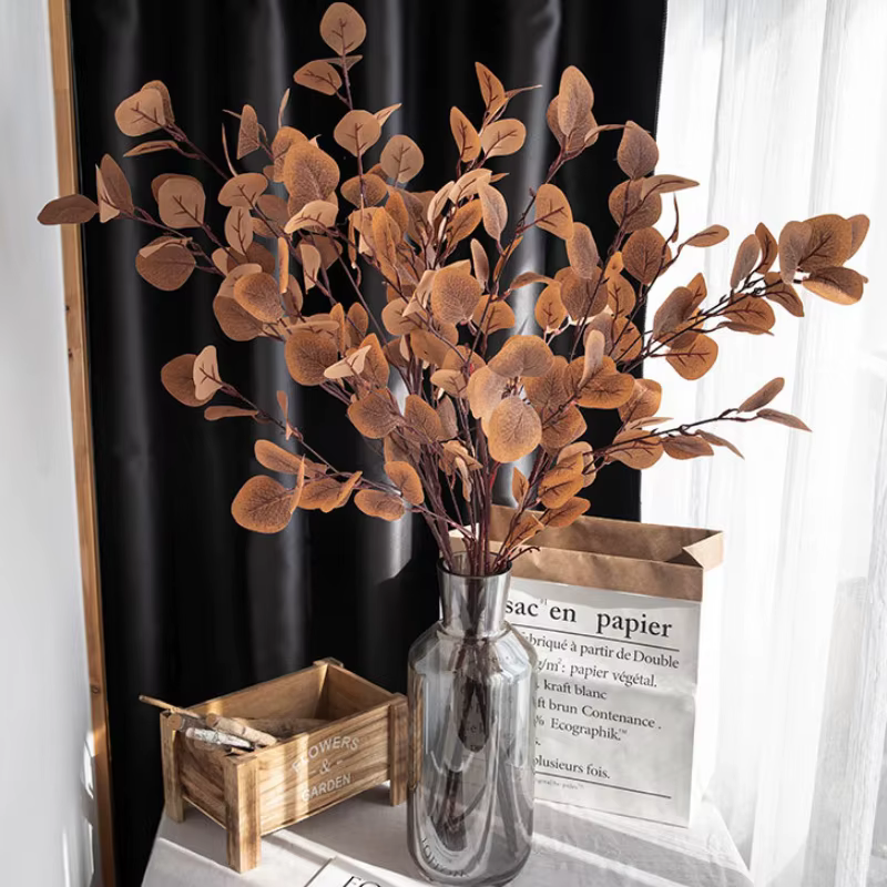 Feuilles d'eucalyptus vertes