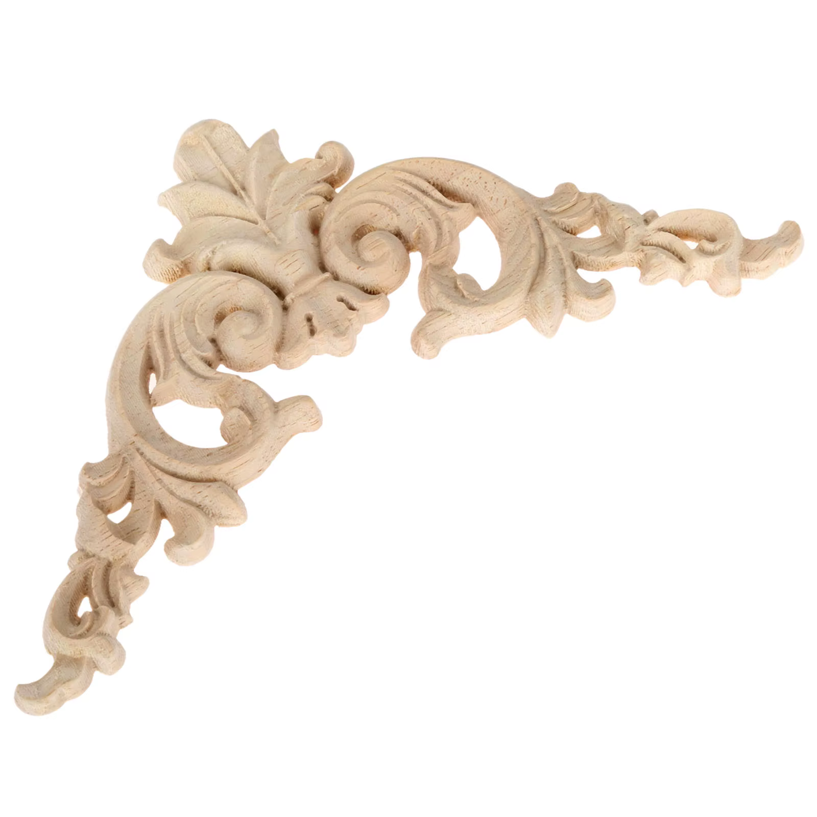 Autocollant d'angle en bois