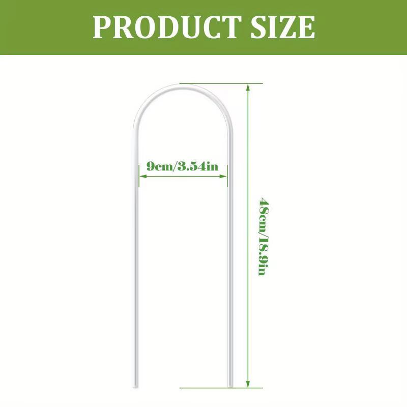 Support de plante en acrylique en forme de U de qualité supérieure