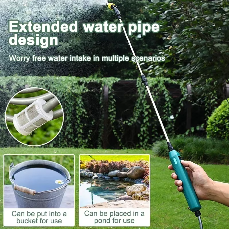 Pulvérisateur de jardin électrique haute pression 2400mAh