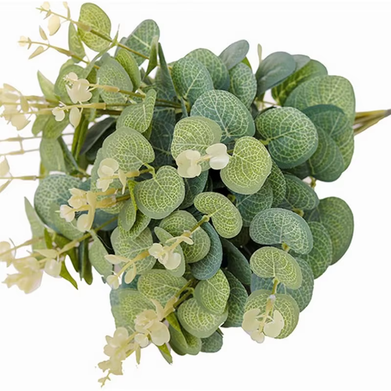 Feuilles d'eucalyptus artificielles