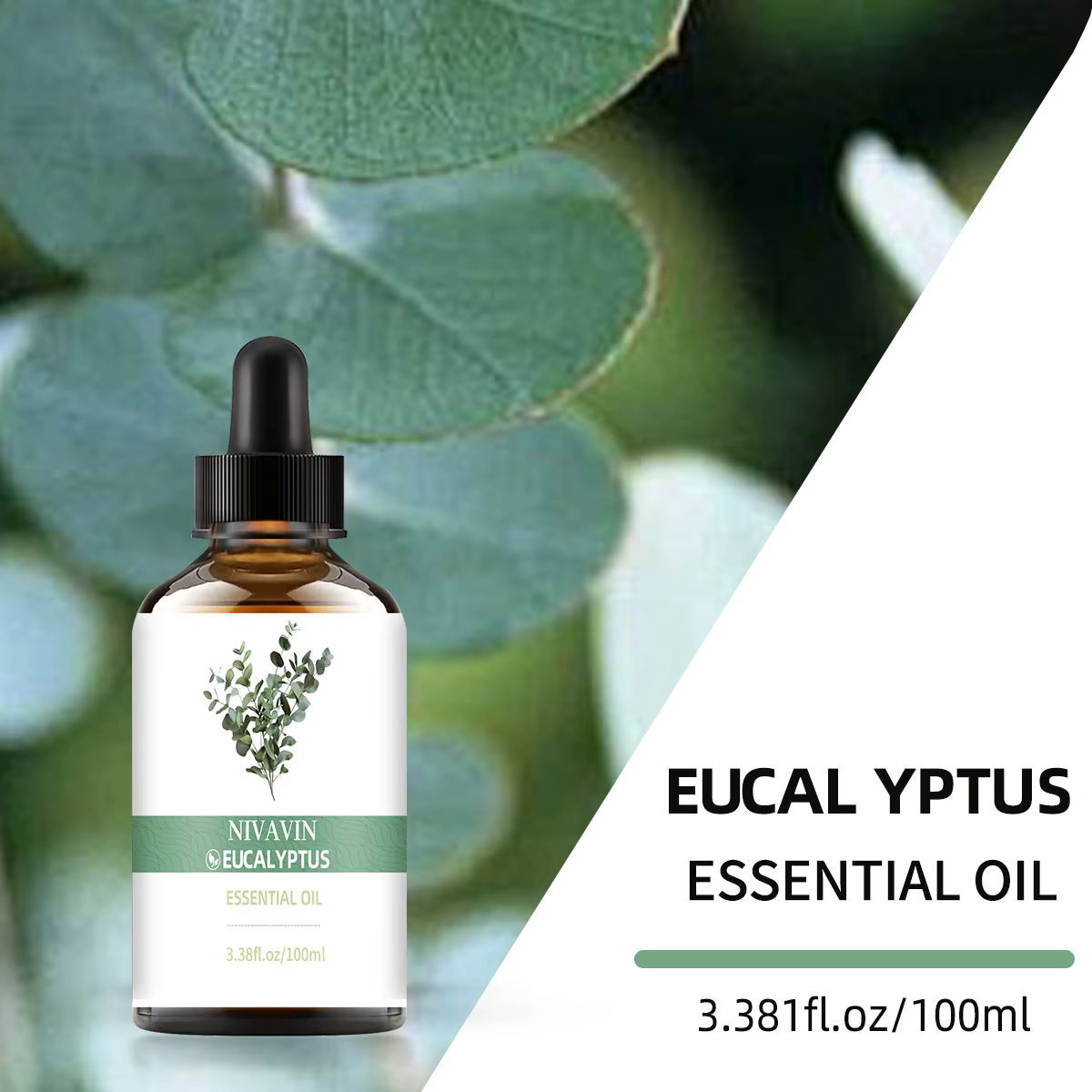 Huile essentielle d'eucalyptus 30 ml/60 ml/100 ml