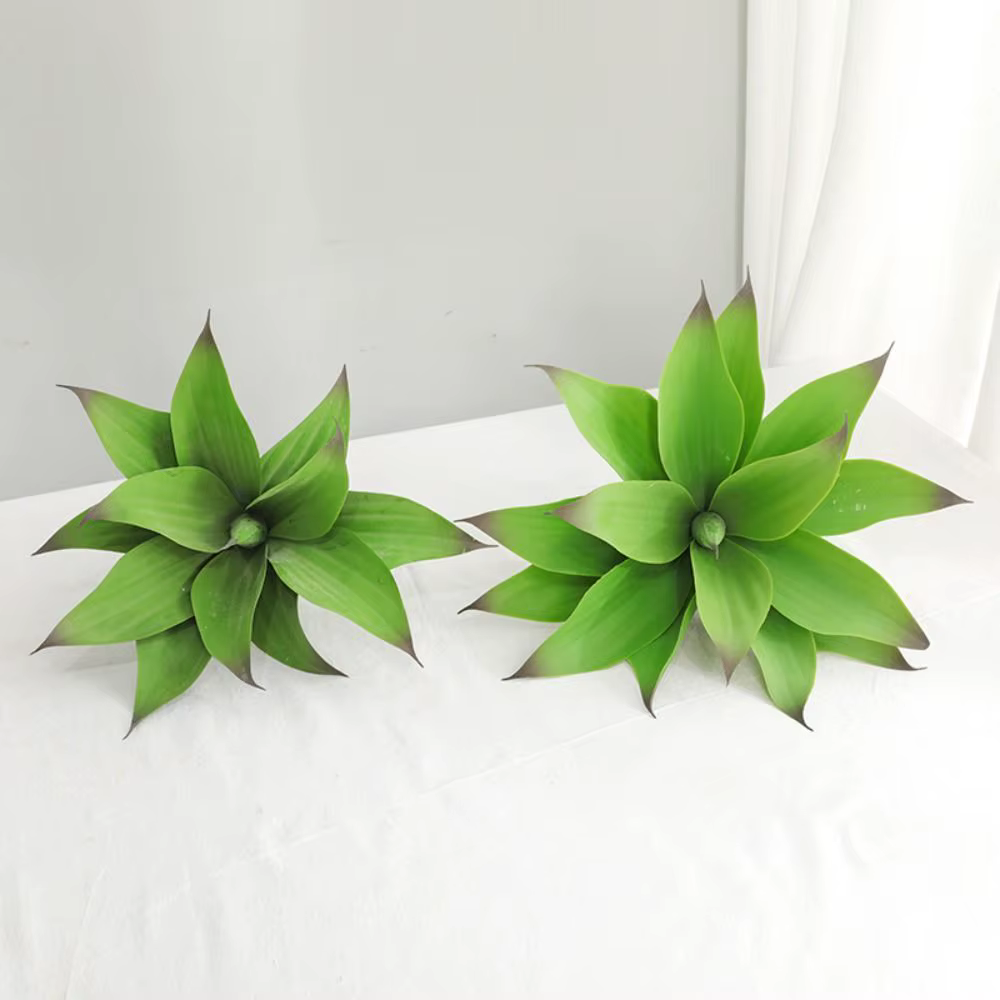 Plantes artificielles d'agave tropicales