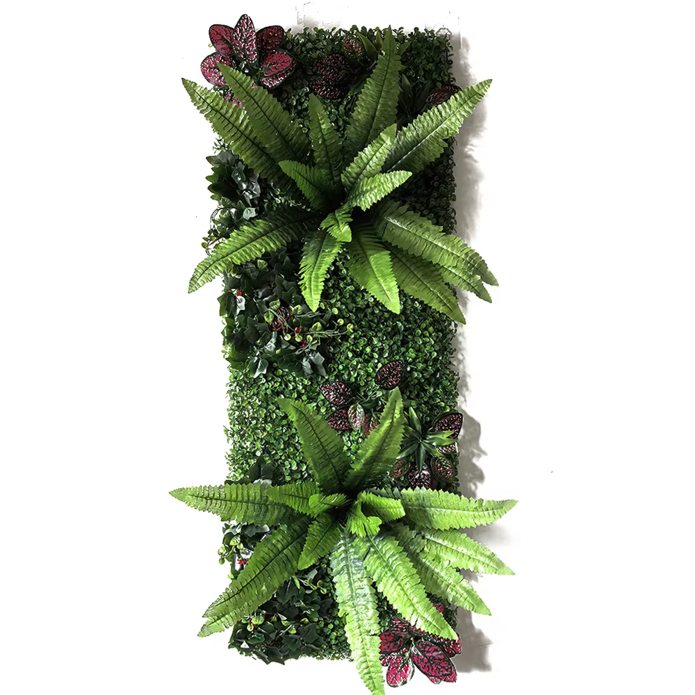 Nouveau panneau mural en herbe artificielle de 40 cm * 120 cm