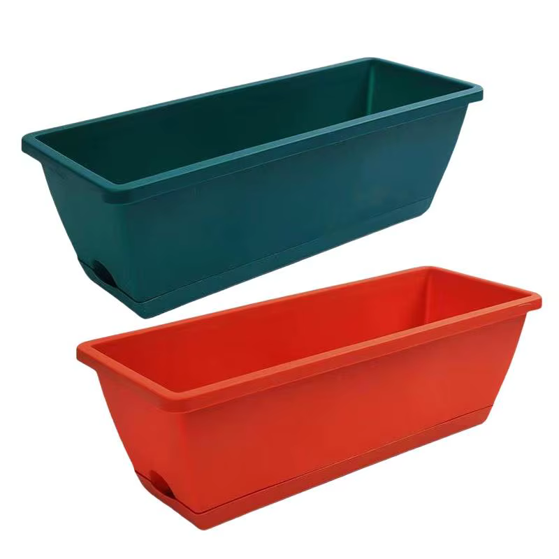 Pot de fleurs auto-absorbant avec base de drainage pour plantes d'intérieur