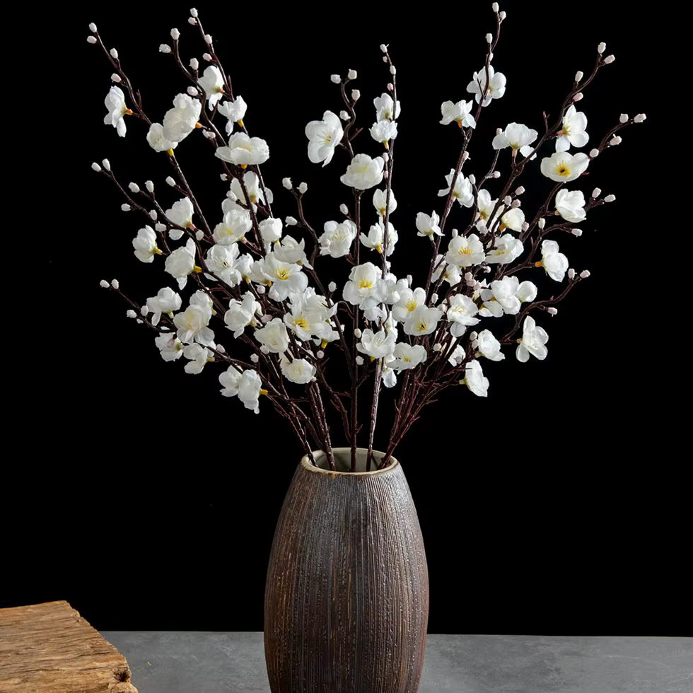 Fleurs artificielles en soie