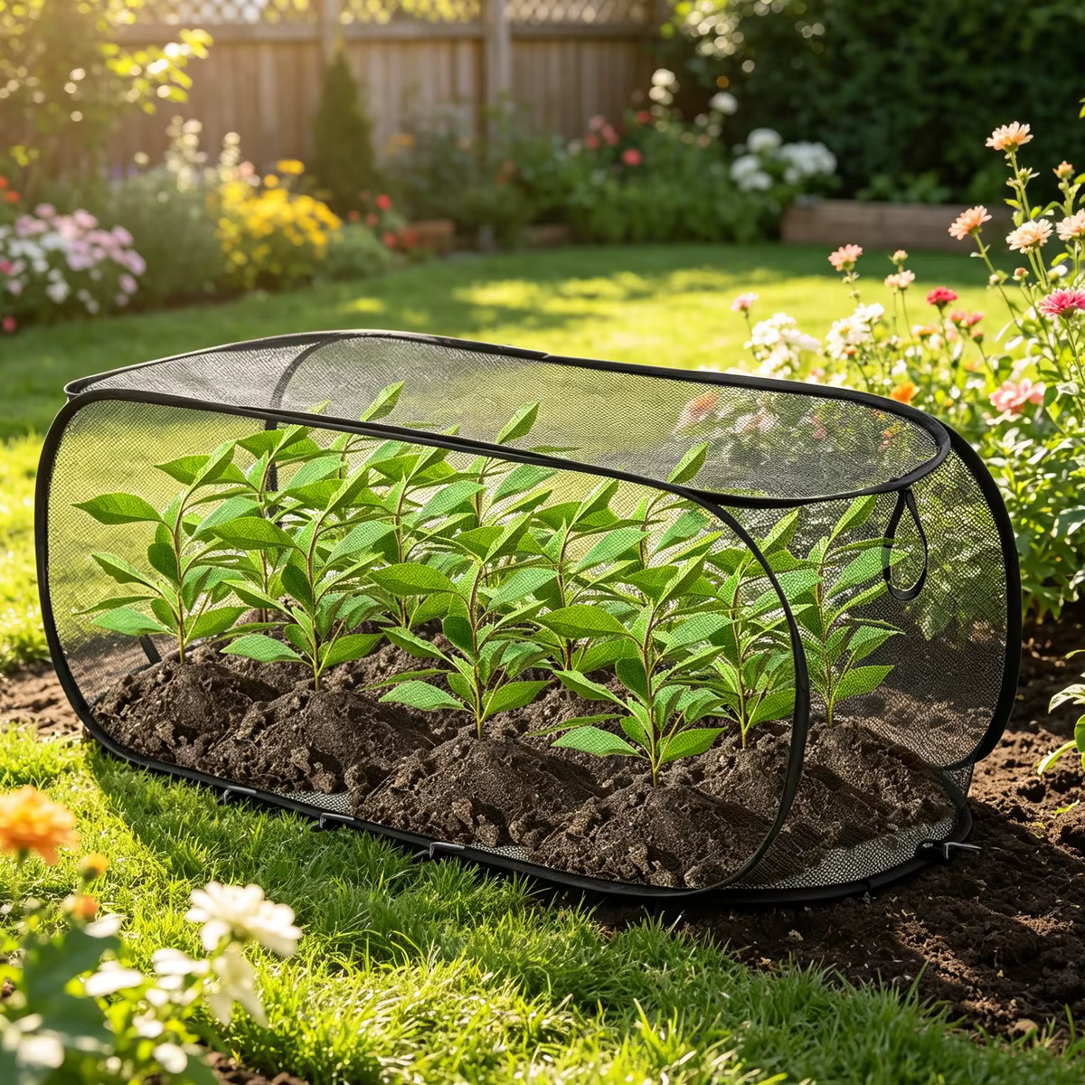 Filet de protection pour plantes
