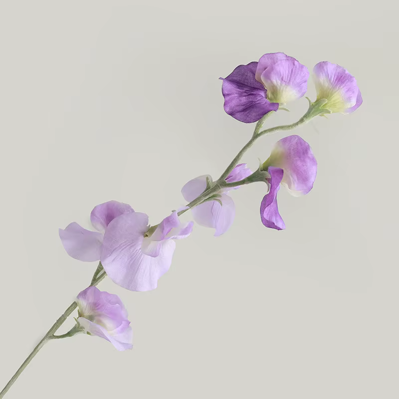 Fleurs artificielles de fleur de pois de Simulation