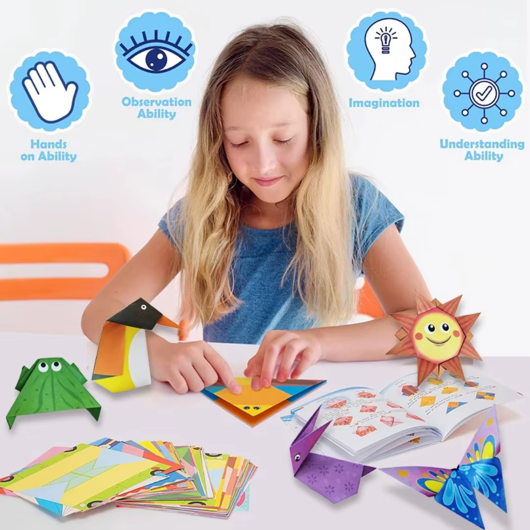 Nouveau kit d'origami, 30 feuilles de papier d'origami