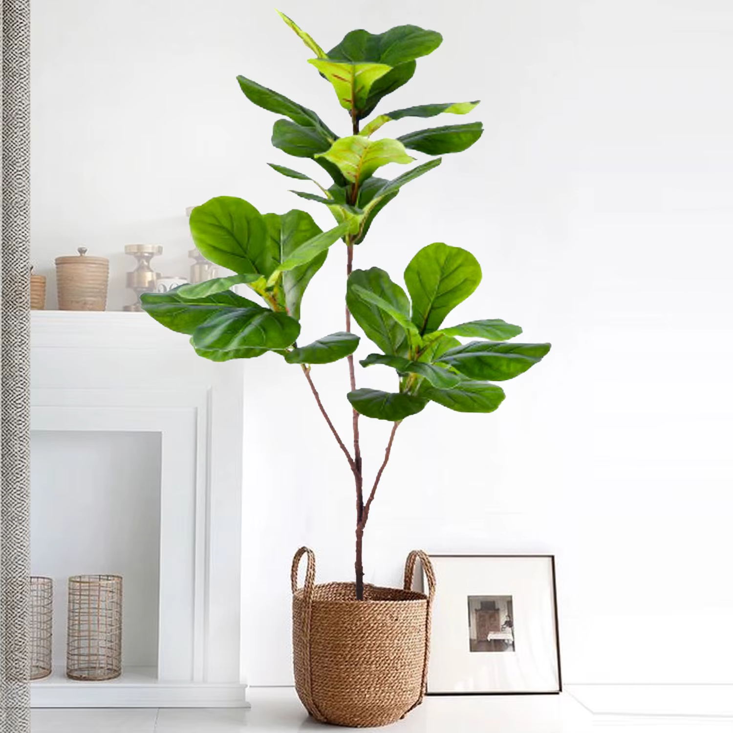 Ficus lyrata artificiel de 45-135 cm