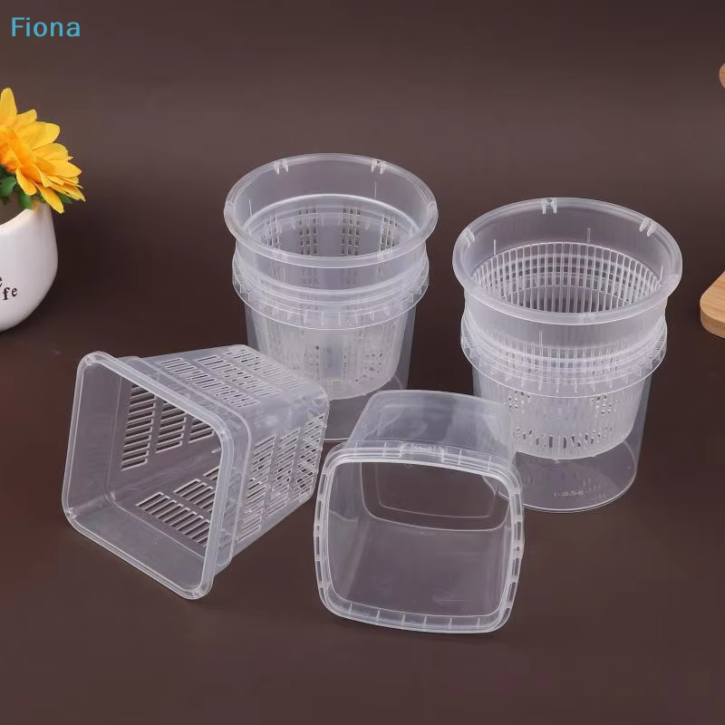 ✔ Pot à orchidées transparent avec drainage