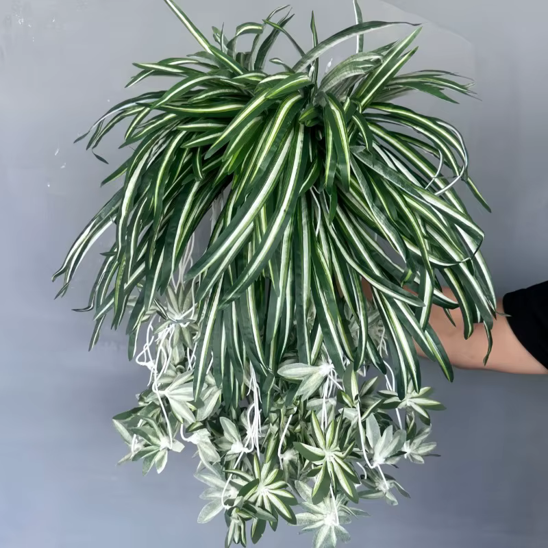 6 pièces de plantes artificielles en PVC