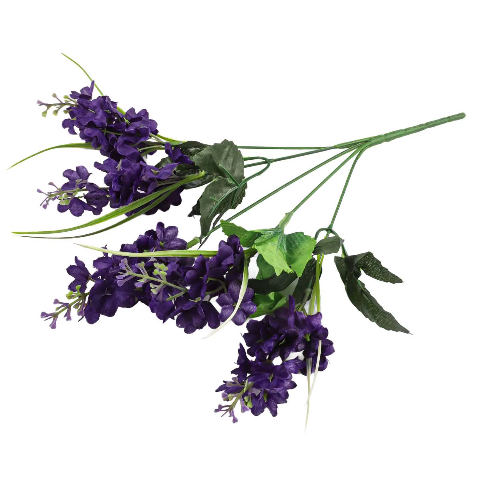 Fausses fleurs décoratives en jacinthe avec Branches pliables pour décorations de bureau