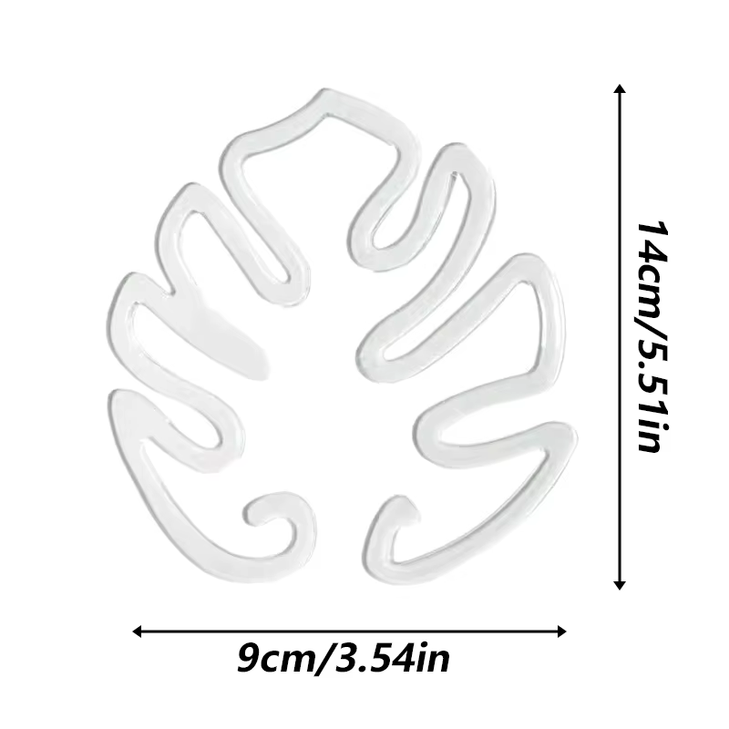 Support pour plantes en forme de Monstera