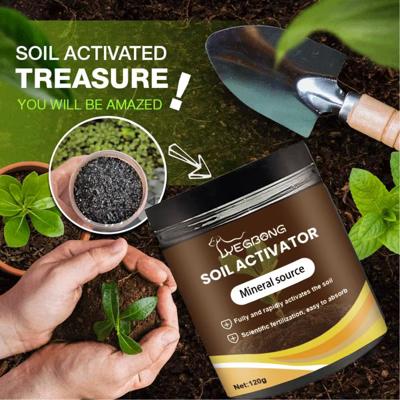 Activateur de sol, engrais pour plantes